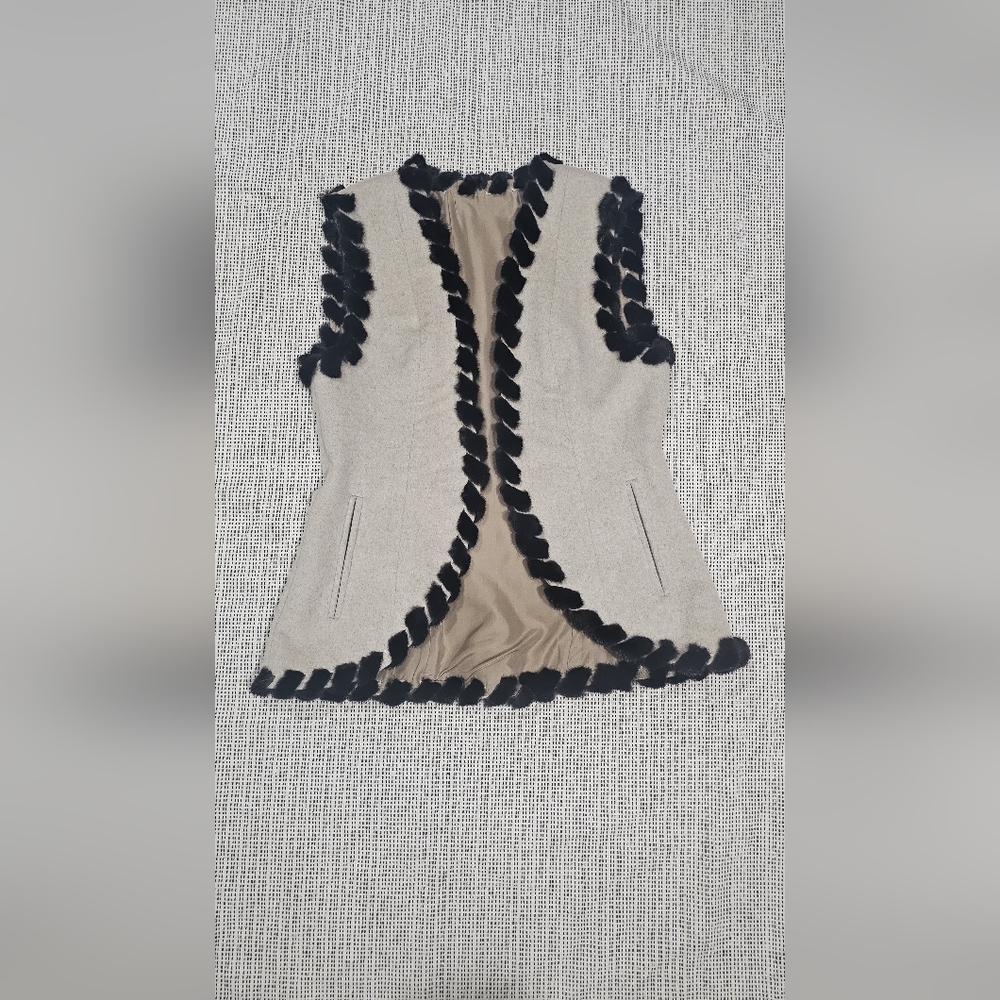 SOLD Loro Piana Classic Light Beige Cashmere Vest